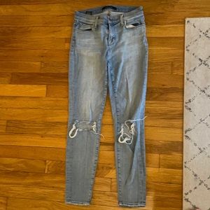 J BRAND ankle cropped jeans